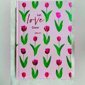Beautiful pink floral biblical journal 🎀